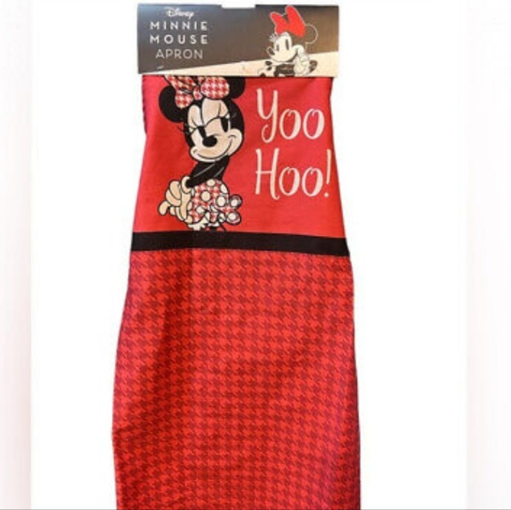 Flirting YOO HOO Minnie Mouse Apron